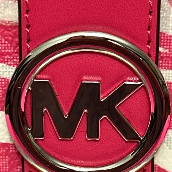 Michael Kors Pink Zebra Crossbody Bag - Picture 8 of 16